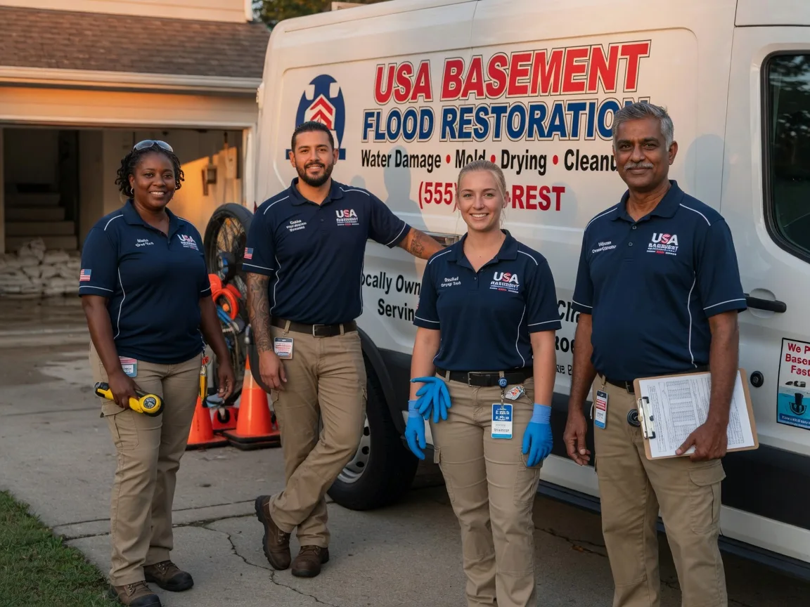 Basement Flood Cleanup company in Mantee, MS