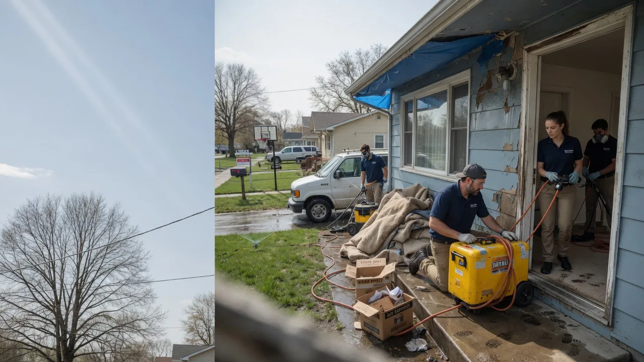 Basement Flood Cleanup in Mantee, MS near me